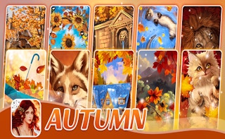 Image Autumn Coloring Seasons Pages